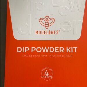 Modelones Nail Dip Powder Kit with 4 powder colors